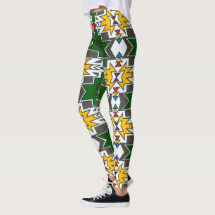 Leggings Leyenda de entrenamiento de alta cintura de impres