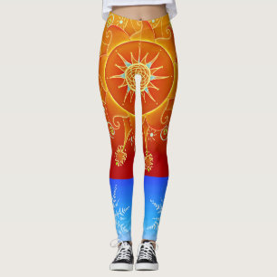 Leggings Leyenda de fuego y hielo