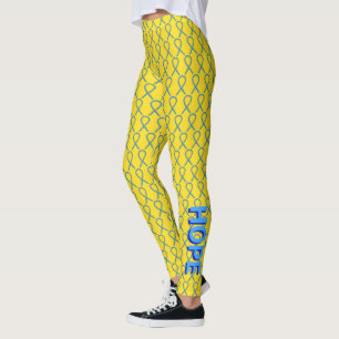 Leggings Leyenda de la cinta de la toma de conciencia amari