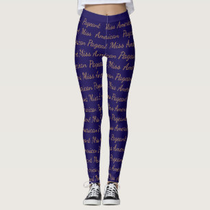 Leggings Leyenda de papel de Miss América para mujeres