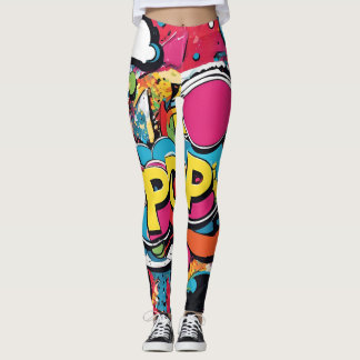 Leggings Leyenda del circuito digital de impulso técnico