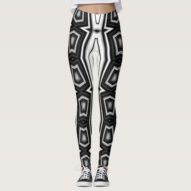 Leggings Leyenda L clásica blanco "Ratti_Creative_Arts" (Anverso)