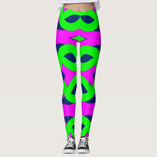 Leggings Leyenda "Ratti_Creative_Arts" de moda multicolor s (Anverso)