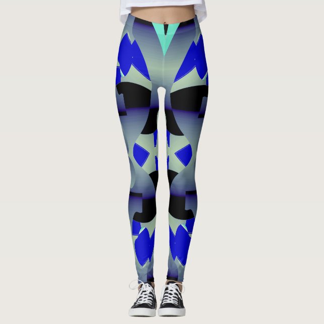 Leggings Leyenda "Ratti_Creative_Arts" multicolor y de moda (Anverso)