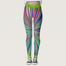 Leggings Leyendas a la moda y abstractas a la moda