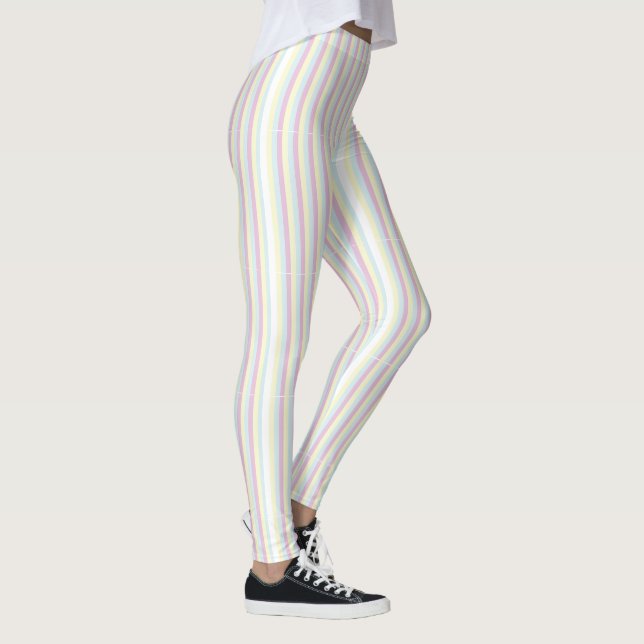 Leggings Leyendas a rayas de caramelo (Derecha)