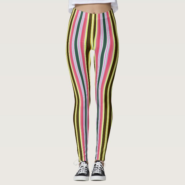 Leggings Leyendas a rayas napolitanas (Anverso)