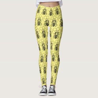 Leggings Leyendas - Abejas en el panal de miel