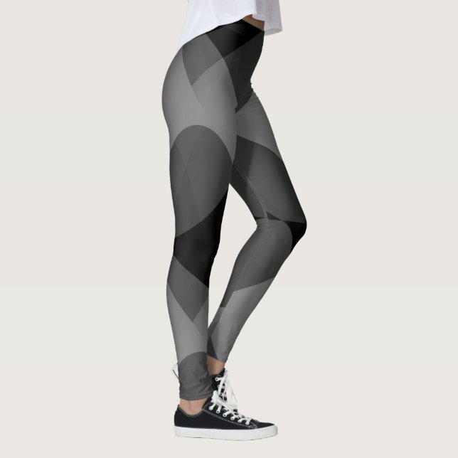 Leggings Leyendas abstractas oscuras (Derecha)