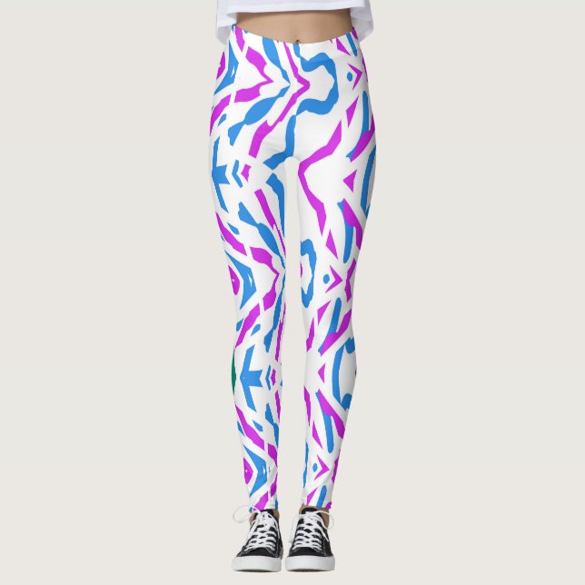 Leggings Leyendas abstractas "Ratti_Creative_Arts" (Anverso)