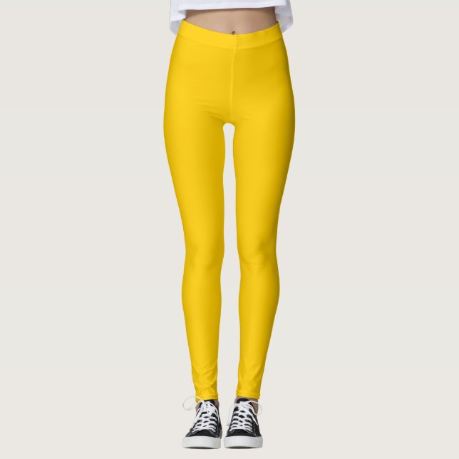 Leggings Leyendas amarillas claras (Anverso)