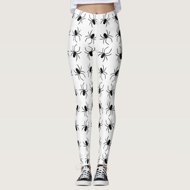 Leggings Leyendas - Arañas de Halloween (Anverso)