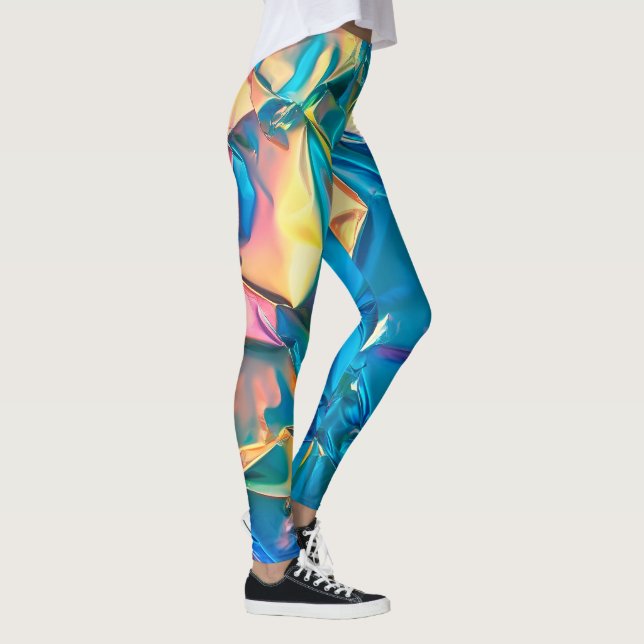 Leggings Leyendas arcoiris arrugadas (Derecha)