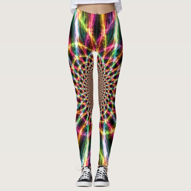 Leggings Leyendas arcoiris relámpago (Anverso)