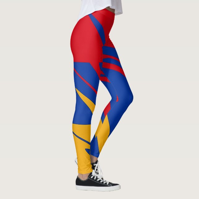 Leggings Leyendas armenias tricolor (Derecha)