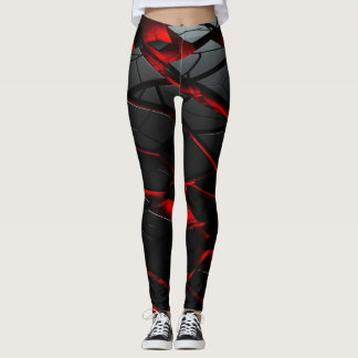 Leggings Leyendas atléticas rojas de alta vaticinación