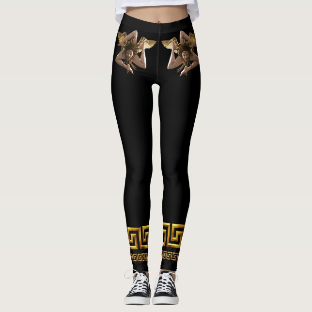 Leggings Leyendas Atléticas Sicilianas Medusa (Anverso)