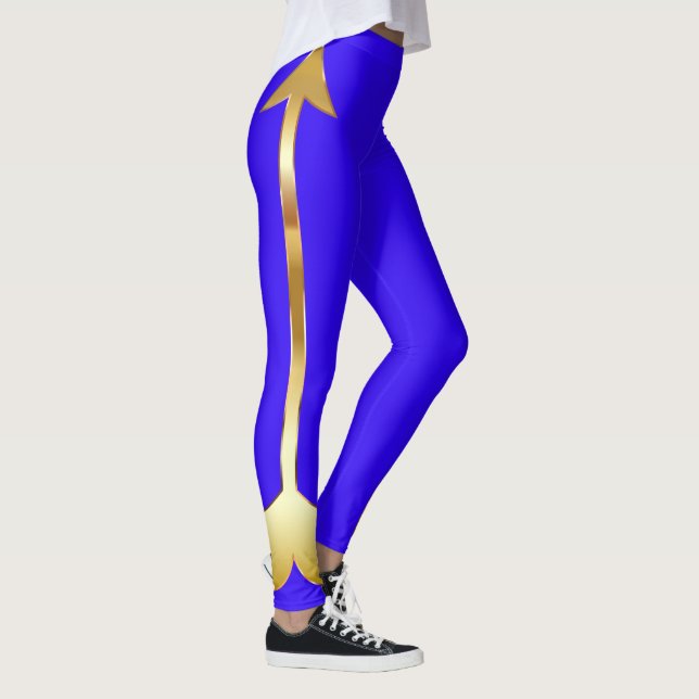 Leggings Leyendas azules con flecha dorada (Derecha)