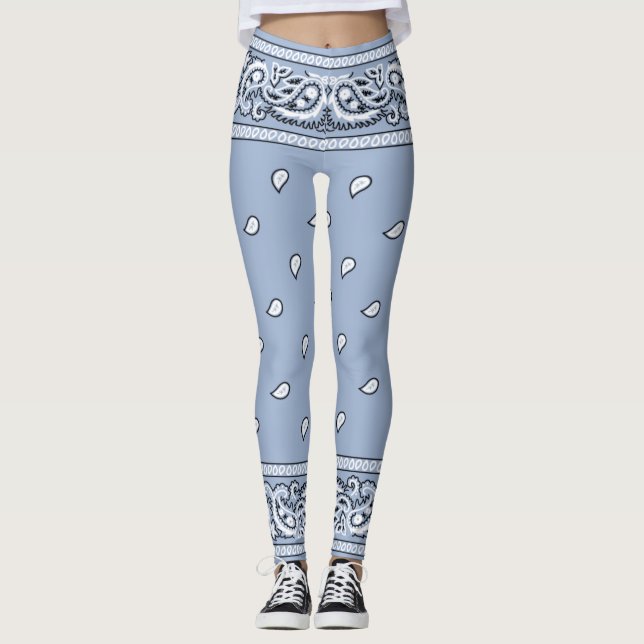 Leggings Leyendas azules de luz de Bandana (Anverso)