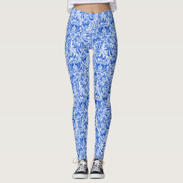 Leggings Leyendas azules y blancas de China