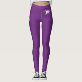 Leggings Leyendas "Barrel Racer" con logotipo de B&BE blanc