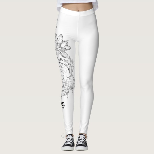 Leggings Leyendas blancas (Anverso)