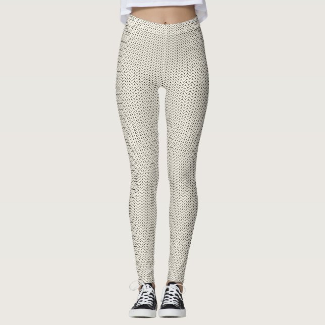 Leggings Leyendas blancas con efecto de punto de Guay (Anverso)