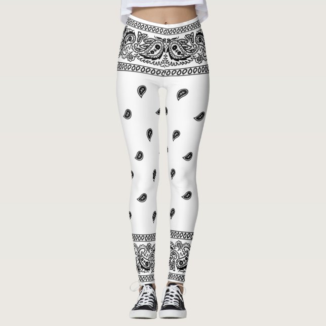 Leggings Leyendas blancas de la banana (Anverso)