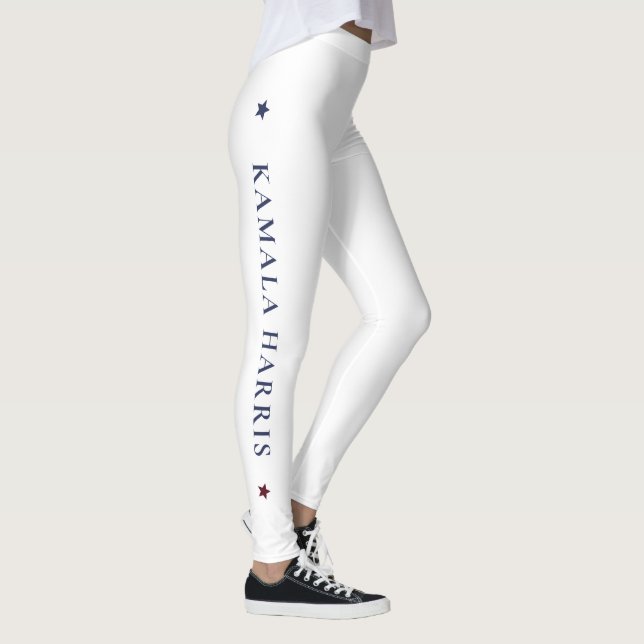 Leggings Leyendas blancas de yoga con Kamala - Walz (Derecha)