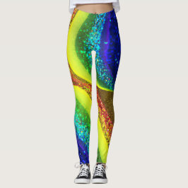Leggings Leyendas brillantes del arcoiris