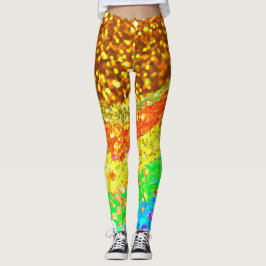 Leggings Leyendas brillantes del arcoiris