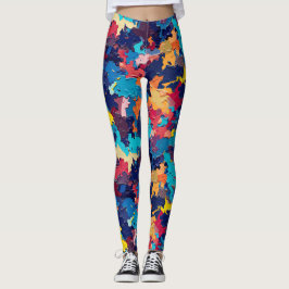 Leggings Leyendas caóticas de camuflaje - Diversión