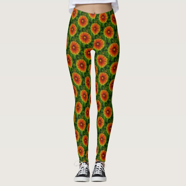Leggings Leyendas "Cheery Sunflower" (Anverso)