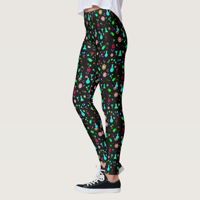 Leggings Leyendas científicas de equipos de química (Izquierda)