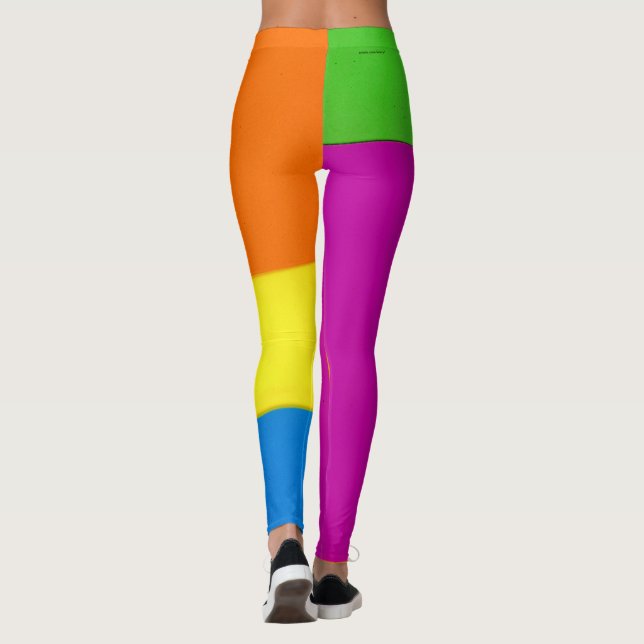 Leggings Leyendas coloridas (Reverso)