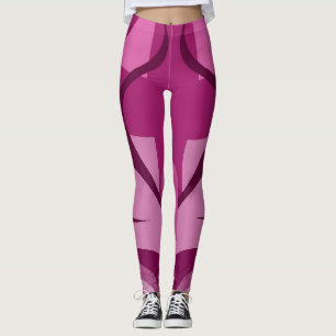 Leggings Leyendas con arte casual azul