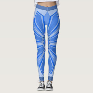 Leggings Leyendas con arte de azul