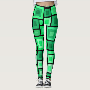 Leggings Leyendas con arte de formas geométricas