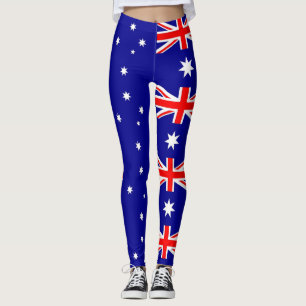 Leggings Leyendas con bandera de Australia