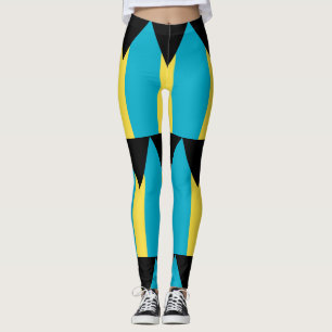 Leggings Leyendas con bandera de Bahamas