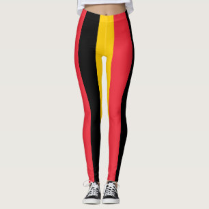 Leggings Leyendas con bandera de Bélgica
