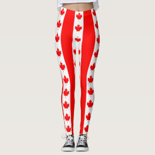 Leggings Leyendas con bandera de Canadá