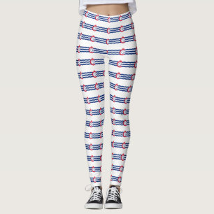 Leggings Leyendas con bandera de Cincinnati City, EE.UU.