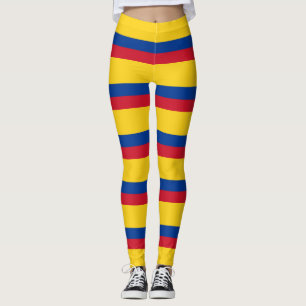 Leggings Leyendas con bandera de Colombia