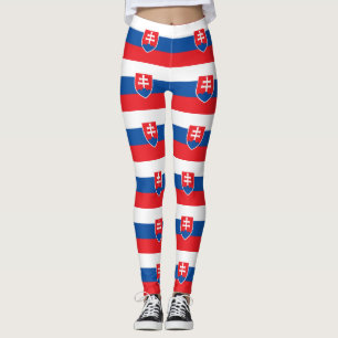 Leggings Leyendas con bandera de Eslovaquia