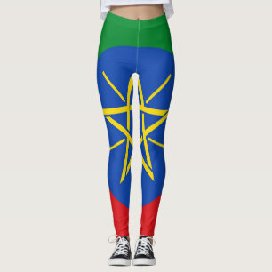 Leggings Leyendas con bandera de Etiopía