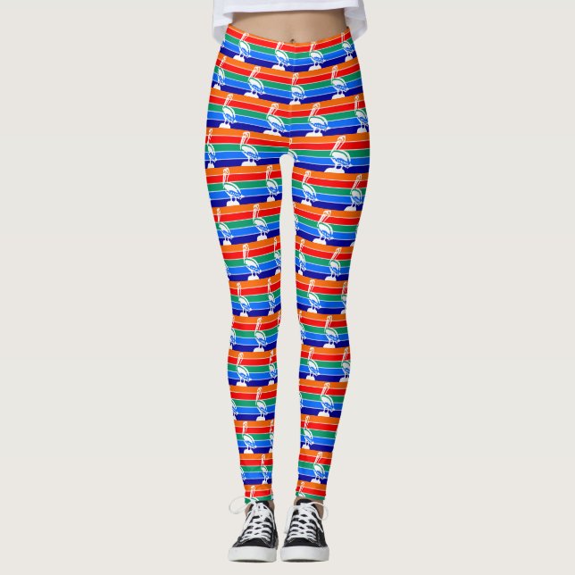 Leggings Leyendas con bandera de Florida (Anverso)