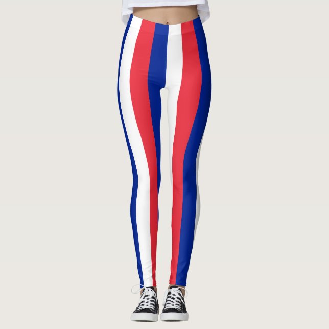 Leggings Leyendas con bandera de Francia (Anverso)