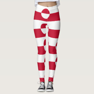 Leggings Leyendas con bandera de Groenlandia