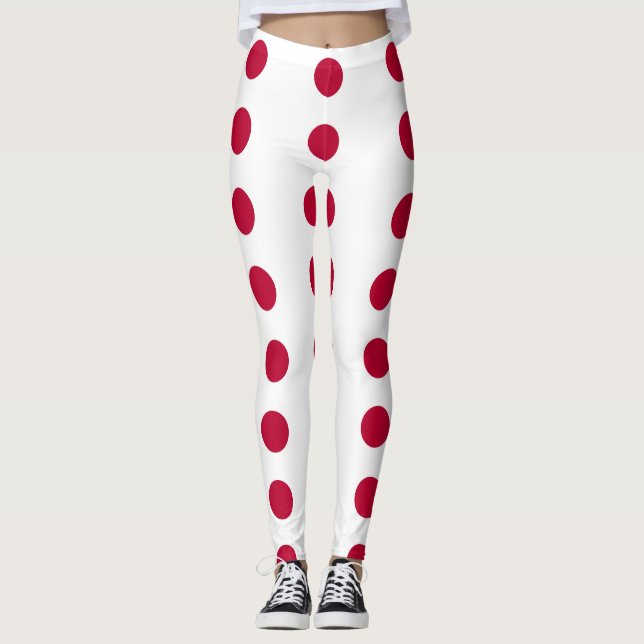 Leggings Leyendas con bandera de Japón (Anverso)